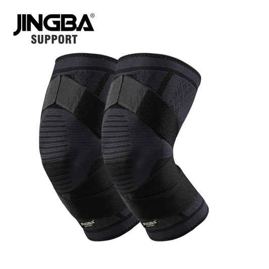 Jingba Knee Support | JINGBA SUPPORT knee sleeves are featured with special 3D knitting technology that is effective in providing stable pressures to stabilise and support your knee; The braces also keep your knee warm and reduces stiffness; they are the best companion for your workouts and daily activities